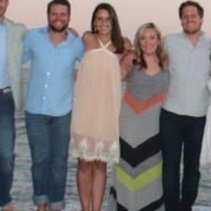 BHLDN Size XS Halter tie lace dress